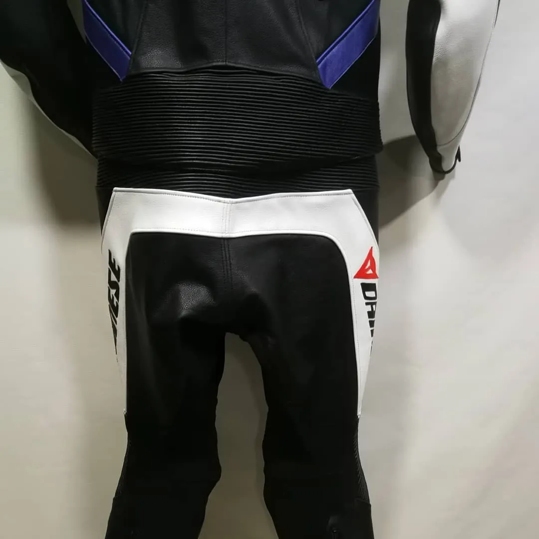 Handcrafted motorcycle leather racing suit from the Sazy workshop
