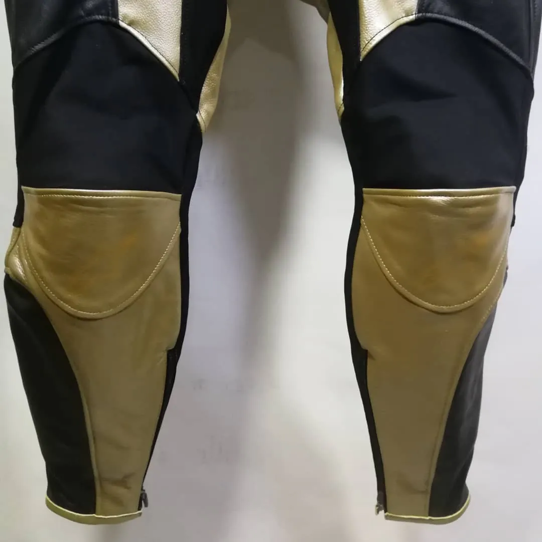Handcrafted motorcycle leather racing suit from the Sazy workshop