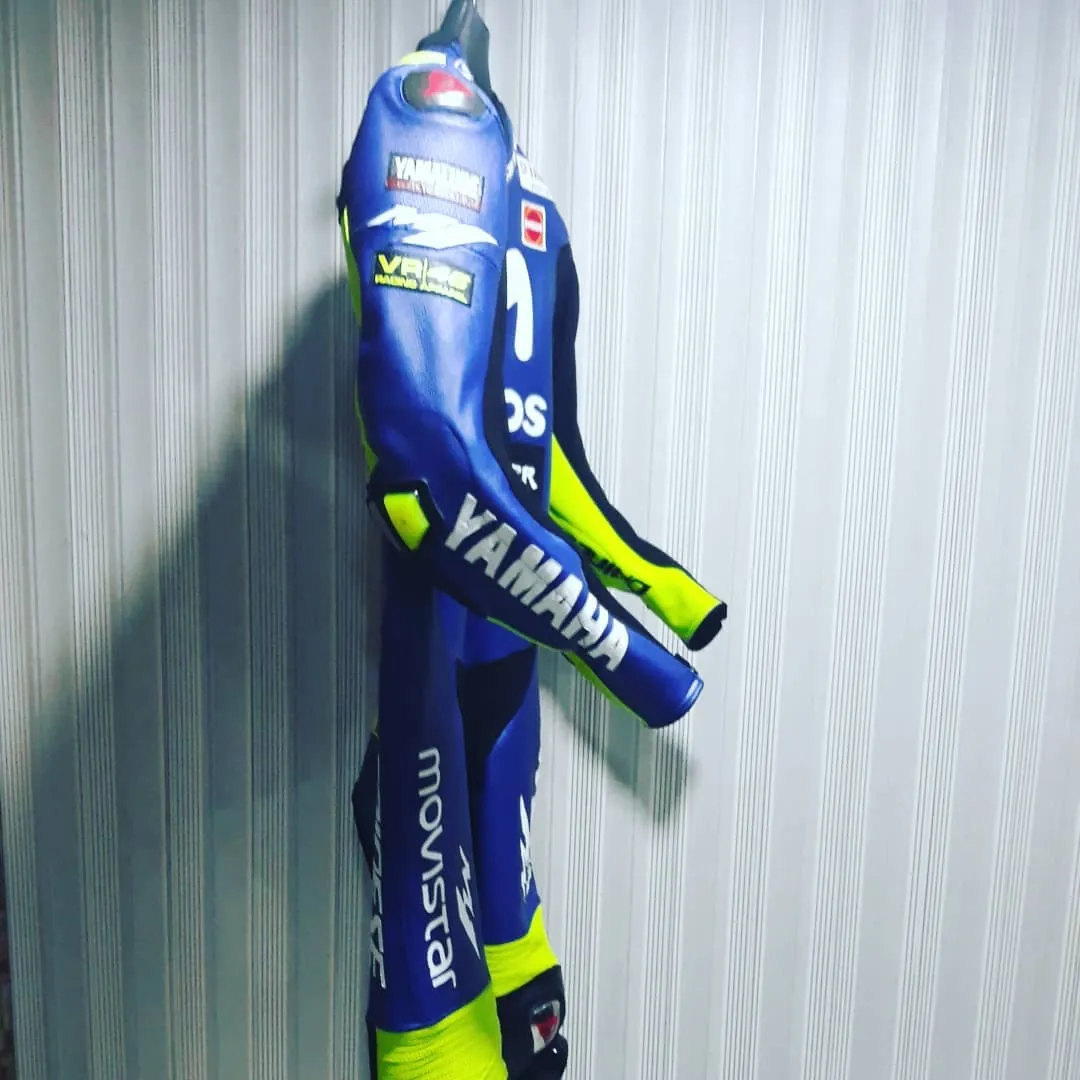 Handcrafted motorcycle leather racing suit from the Sazy workshop