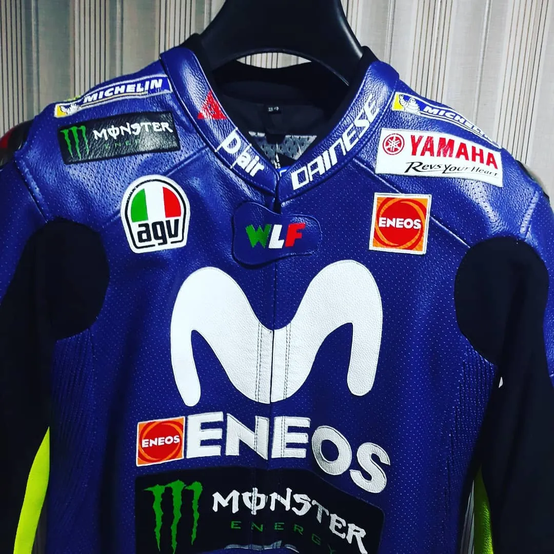 Handcrafted motorcycle leather racing suit from the Sazy workshop