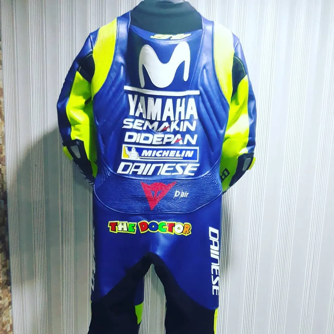 Handcrafted motorcycle leather racing suit from the Sazy workshop