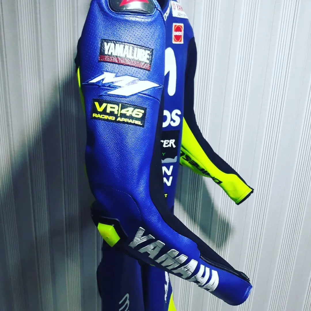 Handcrafted motorcycle leather racing suit from the Sazy workshop