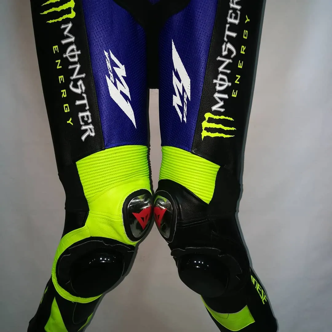 Handcrafted motorcycle leather racing suit from the Sazy workshop