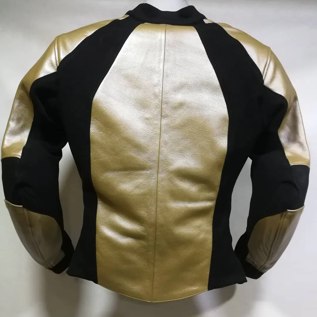 Handcrafted motorcycle leather racing suit from the Sazy workshop